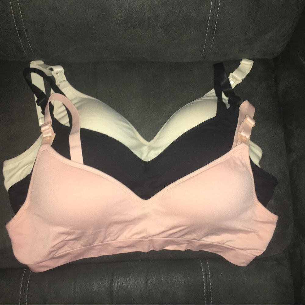 Nursing bras set of 3
